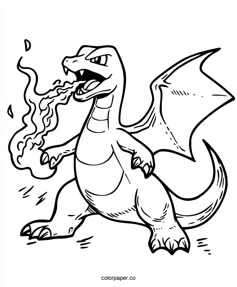 Charizard Breathing Fire 2