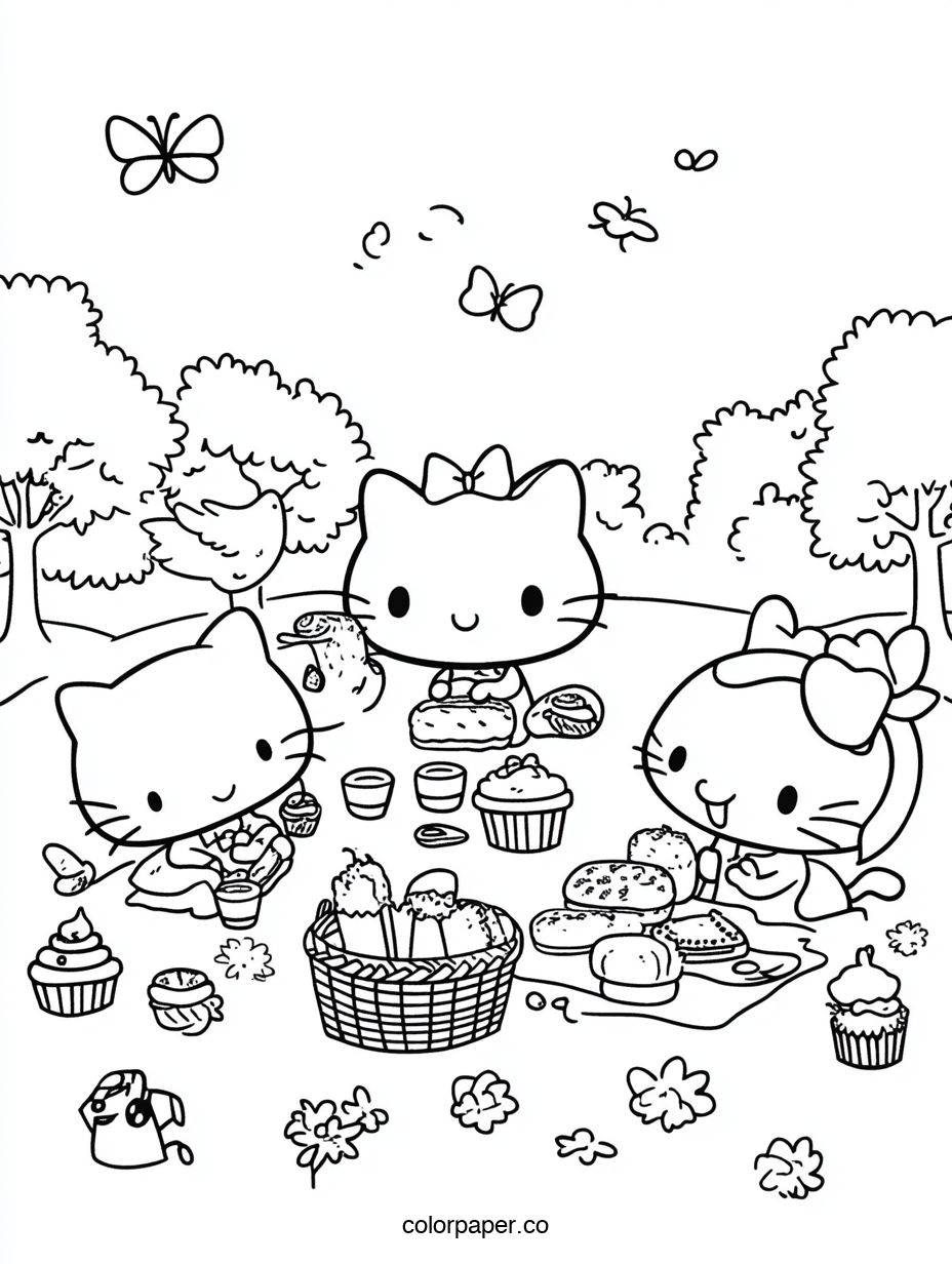 Hello Kitty and Friends Picnic