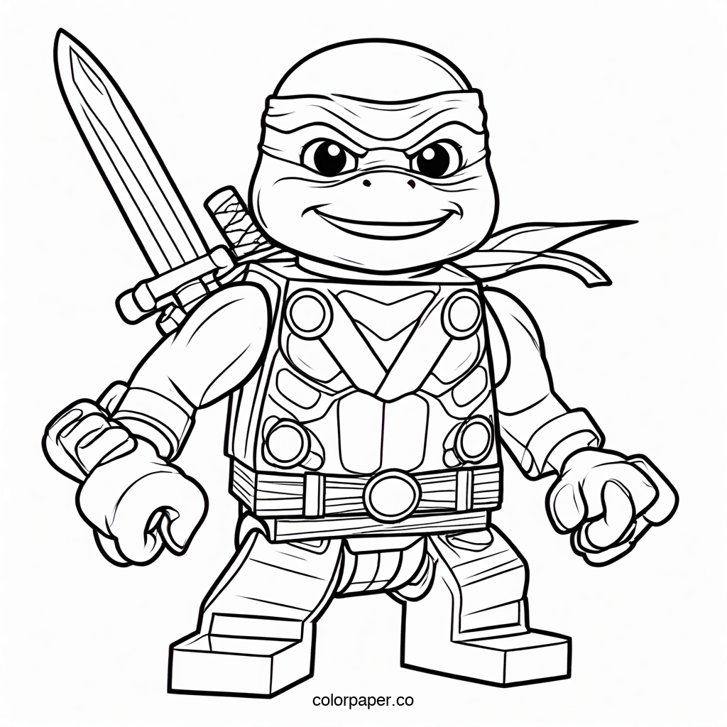 Ninja Turtle LEGO Adventures