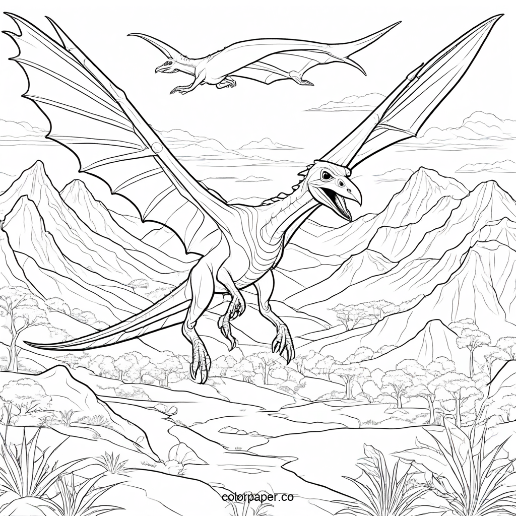 Pterodactyl's Prehistoric Sky Adventure