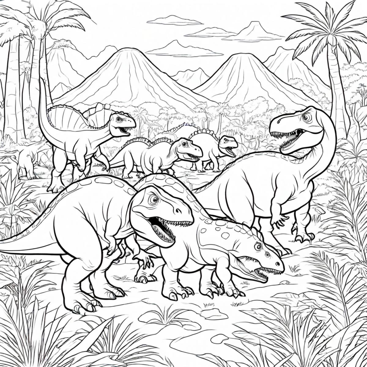 Prehistoric Dinosaur Exploration