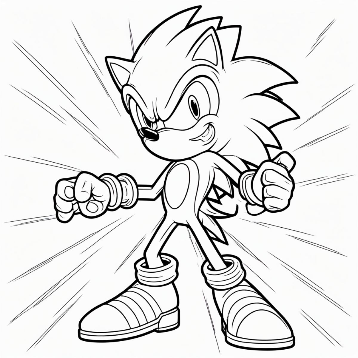 Sonic's Speed Pose